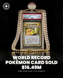 Pikachu Illustrator PSA 10 - Logan Paul World Record $16.5M Pokemon Card